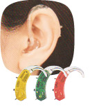 補聴器「耳かけ型」